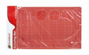 Humbrol AG9157A CUTTING MAT - RED A3