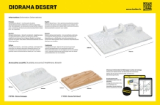 Heller 81255 SOCLE DIORAMA DESERT