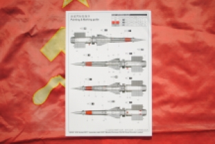 Trumpeter 02353 Soviet 5P71 Launcher with 5V27 Missile Pechora (SA3B Goa) Rounds Loaded