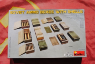 Mini Art 35261 SOVIET AMMO BOXES with SHELLS