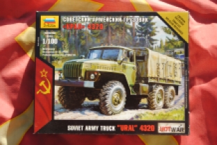 Zvezda 7417 Soviet Army Truck URAL 4320