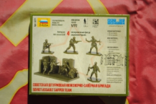 Zvezda 6271 SOVIET ASSAULT SAPPER TEAM