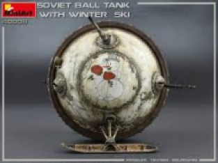 Mini Art 40008 SOVIET BALL TANK with WINTER SKI