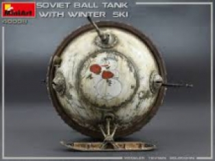 MiniArt 40008 SOVIET BALL TANK with WINTER SKI