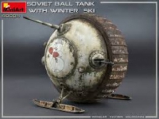 Mini Art 40008 SOVIET BALL TANK with WINTER SKI