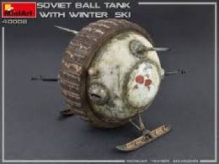 Mini Art 40008 SOVIET BALL TANK with WINTER SKI