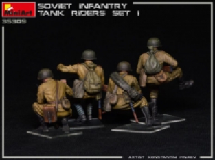 Mini Art 35309 Soviet Infantry Tank Riders WWII Set 1