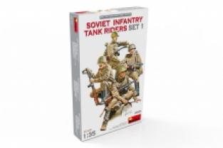 Mini Art 35309 Soviet Infantry Tank Riders WWII Set 1