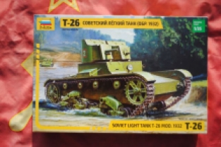 Zvezda 3542 Soviet Light Tank T-26 Model 1932
