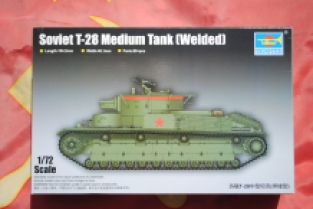 Trumpeter 07150 Soviet T-28 Medium Tank 'Welded'