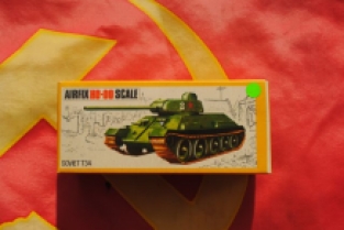 Airfix HO-00 Scale 09781-9 SOVIET T-34