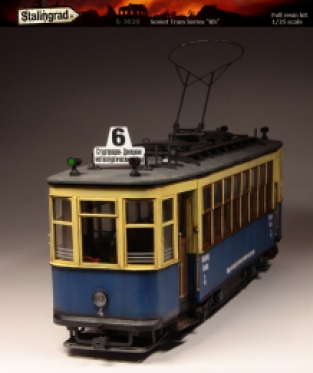 Mini Art 38020 SOVIET TRAM X-SERIES 'Early Type'Mini Art 38020 SOVIET TRAM X-SERIES 'Early Type'