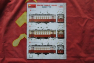 Mini Art 38020 SOVIET TRAM X-SERIES 'Early Type'