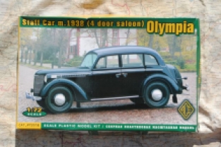 ACE 72518 Staff car model 1938 '4 door saloon' Olympia