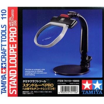 Tamiya 74110 Stand Loupe 1.8x multi-coated lens