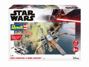 Revell 06777 STAR WARS POE'S BOOSTED X-WING Fighter 