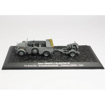Atlas Editions BN02 Steyr 1500 A/01 + 20 mm Flak 38 - Pz.Gren.Division 'Großdeutschland', 1943