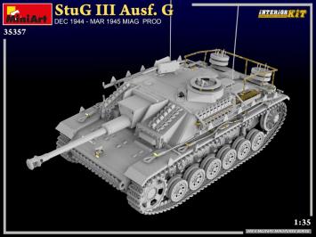 MiniArt 35337 StuG III Ausf. G Dec 1944 - Mar 1945 MIAG Prod Interior Kit