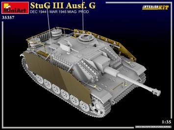 MiniArt 35337 StuG III Ausf. G Dec 1944 - Mar 1945 MIAG Prod Interior Kit
