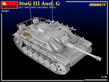 MiniArt 35337 StuG III Ausf. G Dec 1944 - Mar 1945 MIAG Prod Interior Kit