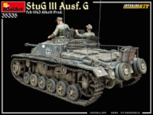 Mini Art 35335 StuG III Ausf. G Feb 1943 Alkett Prod.  - Interior Kit