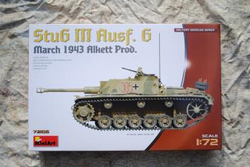 MiniArt 72105 StuG III Ausf. G March 1943 Alkett Prod.