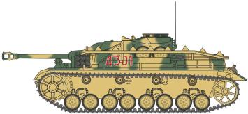 Airfix A1377 Stug IV Sd.Kfz.167 early version