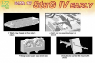 Dragon 7235 StuG.IV Early Production