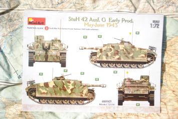 MiniArt 72114 StuH 42 Ausf. G early prod. May-June 1943