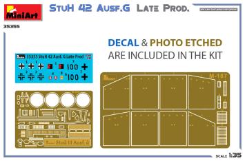 MiniArt 35355 StuH 42 Ausf. G Late Prod.