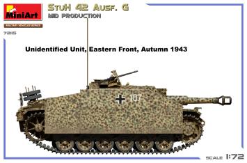 MiniArt 72115 StuH 42 Ausf. G Mid Production