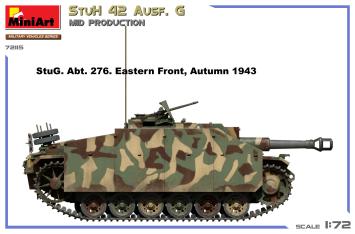 MiniArt 72115 StuH 42 Ausf. G Mid Production