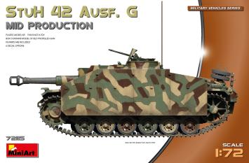 MiniArt 72115 StuH 42 Ausf. G Mid Production