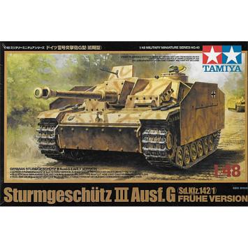 Tamiya 32540 Sturmgeschütz III Ausf. G Sd.Kfz. 142/1 Frühe Version