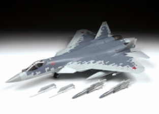 Zvezda 4824 Sukhoi Su-57 Russian Fifth-Generation Fighter