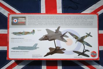 Airfix A50190 Supermarine Spitfire & F-35B Lightning II Then and Now