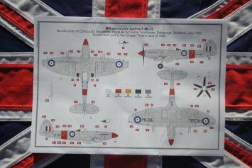 Airfix A02033A Supermarine Spitfire F.Mk.22