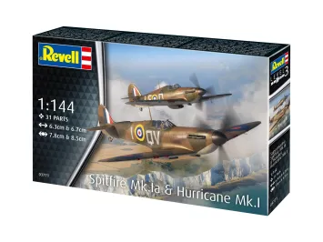 Revell 03771 Supermarine Spitfire Mk.Ia & Hawker Hurricane Mk.I