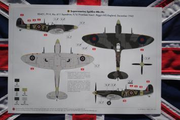 Airfix A17001A Supermarine Spitfire Mk.IXc - Flying Dray