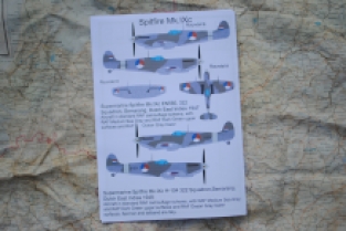 Flevo Decals FD32-021 Supermarine Spitfire Mk.IXc 'Netherlands Air Force 1946-1954'