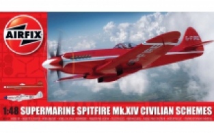 Airfix A05139 Supermarine Spitfire Mk.XIV Civilian Schemes