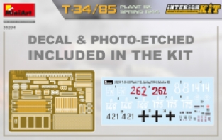 Mini Art 35294 T-34/85 PLANT 112. Spring 1944