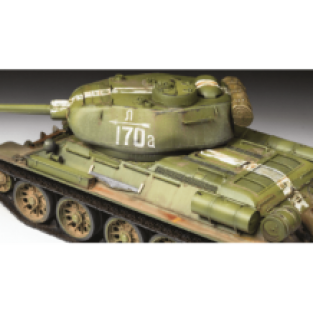 Zvezda 3687 T-34/85 Soviet Medium Tank model 1944