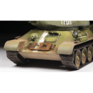 Zvezda 3687 T-34/85 Soviet Medium Tank model 1944