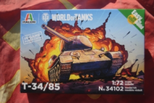 Italeri 34102 T-34/85 'World of Tanks'