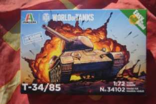 Italeri 34102 T-34/85 'World of Tanks'