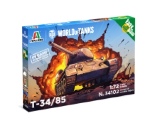 Italeri 34102 T-34/85 'World of Tanks'