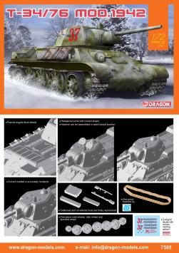 Dragon 7595 T-34/76 Mod.1942