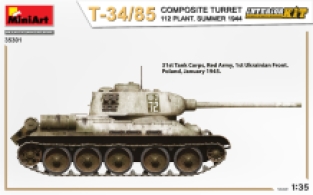 Mini Art 35301 T-34/85 COMPOSITE TURRET 112 PLANT. SUMMER 1944 INTERIOR KIT