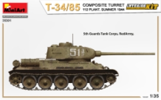 Mini Art 35301 T-34/85 COMPOSITE TURRET 112 PLANT. SUMMER 1944 INTERIOR KIT